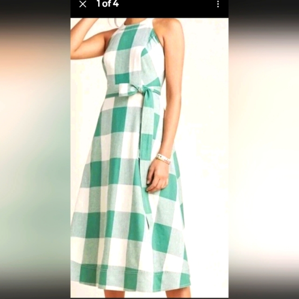 ANTROPOLOGIE MAEVE  Checkered Dress